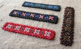 Kark�t�k a gy�ngy�s csipke mint�j�val